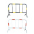 波浩 BOHAO SDJN 铁马护栏塑料隔离栏公路护栏可移动铁马护栏黄黑条纹100个起发 轻型普通款（不包卸货）