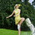 法劳格（VANCROUG） 品牌轻奢高尔夫服装女装套装夏季薄款透气防晒球衣百褶短裙高端高尔夫套装女 黄色上衣 XS