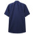 雅戈尔 衬衫男士 2021夏季青年男士商务休闲短袖衬衫 GSCV179849FJY 深蓝素色 42