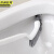 京洲实邦【白色刷子单个装】卫生间清洁长柄去死角马桶刷JZSB-9790B