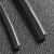 黑色绳聚氨酯皮带T棒工业传动带圆形带O型带牛筋绳优力胶条  其他 黑色直径10mm(一米