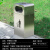 定制定制户外垃圾桶不锈钢公共场合果皮箱大号分类环卫室外小区公 不锈钢小方桶