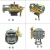 220v高压清洗机QL280/380型洗车机刷车器配件铜泵头总成 280型铜泵头总成送修理包