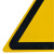 海斯迪克 HK-49 交通安全标识（十字交叉）边长70cm 交通安全标志牌 交通标牌 国标交通标志牌