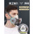 盛融乾 防毒面具防尘防工业粉尘面罩全面罩活性炭放毒防 高效防尘毒面具+防雾大眼罩+20 其他