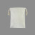 希万辉 棉麻帆布束口整理防尘杂物简约包装袋抽绳袋 【8*10cm】10个装 米白色