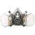 定制防毒面具600防尘口罩喷漆专用化气体呼吸护罩业 6200防毒面具七件套+3盒绵