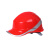 代尔塔安全帽ABS绝缘防砸建筑 102018红色1顶