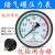 定制杭州富阳华科储气罐压力表轴向气压表YZ空压机-.MPA压力表 Y100径向直接 0-1mpa