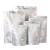 海斯迪克 HKL-1070 自立铝箔袋自封袋食物包装袋分装袋茶叶袋 11*16+3cm(圆角)50个