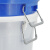 中典 FW1354 带盖金属提手大水桶 工业环卫物业垃圾桶 36L蓝色