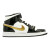 NIKE/耐克 Air Jordan 1Mid运动鞋休闲鞋 反转熊猫 黑黄脚趾 小黑金 852542-007 27.0cm