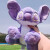 告白气球紫色史迪仔玩偶香芋史迪奇公仔毛绒玩具布娃娃抱枕520情人节礼物 紫色史迪奇 45cm【坐高不含耳朵】