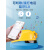 千惠侬于太阳能安全帽带风扇的夏季男工地空调头盔制冷双风扇遮 黄色双风扇【6000】（5档双控+