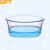 贝傅特 圆形玻璃水槽 实验室用玻璃器皿清洗槽玻璃酸缸集气槽圆缸 300mm 
