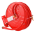 消防水带软管卷盘盘管20/25/30米消火栓箱自救水管水龙 消防软管卷盘25米+消火栓箱
