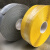 定制定制AGV导航磁条保护胶带 灰黄黑蓝色耐磨抗压防水PVC工业磁 80mm黄色 30米/卷