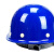 谋福CNMF 盔式透气安全帽工地工程工业建筑防砸安全帽 （盔式透气安全帽 蓝色款）8038