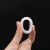 承琉密封O型胶圈双面护线圈过出线套白色橡胶环绝缘垫直径3至30整包 内孔3mm/1000只