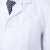 百舸 白大褂长短袖女修身药房实验实习学生护士冬装夏装隔离衣（男长袖xxl）
