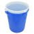 中典 YJ-E084 大水桶 圆形塑料桶储物收纳桶酒店厨房大号环卫物业垃圾桶 白色120升