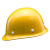 雷赢（LEIYING）O型 玻璃钢安全帽 黄色