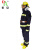东安（DA）3C认证消防服套装 17款消防战斗服阻燃服灭火防护服 定做 175CM/XL 1套（上衣+裤子）