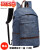 KAKZ严选双肩包男韩版户外旅行书包时尚防盗电脑背包大容量包 蓝色