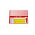 希万辉 热敏不干胶商品标价签货架签超市药店价格标签贴纸代打印定制订做  B C款卡纸红色95*40  1000张