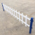 赫思迪格 HGJ-319 草坪护栏 锌钢护栏隔离塑钢围栏 安装高度0.4m*3.05m(1立柱+3m护栏)