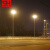 球场灯杆广场灯led高杆灯道路灯户外照明led路灯场灯足球场灯 5米三头灯杆单灯杆
