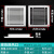 斯得铂 中央回风口格栅 开口尺寸400x400 通风口空气调节器百叶面板加长ABS新风系统网罩
