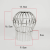定制锈钢天台地漏过滤110pvc排水管50阳台楼顶天沟树叶304防 304侧排罩30.5*12*12厘米