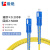 盾绝 光纤跳线SC-SC 电信级单模单芯光纤熔接收发器尾纤光纤延长线 3米 DJ-TX-SC-03 