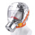 安美尚(ams) TZL 30A升级版硅胶逃生面具消防面具防火灾防烟雾面罩呼吸器有效逃生时间45分钟定制