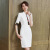 迈诗蒙高端售楼部案场客服工作服西服套装女高端气质女神范面试正装珠宝 白色 西装+半裙 S