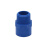 杉达瑞 蓝色PVC给水外丝直接 50mm  1个价 GDS企业定制  起订量30个