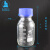蜀牛试剂瓶 化学玻璃蓝盖试剂瓶100 250 500 1000ml螺口瓶 流动相玻璃瓶 丝口瓶 蓝盖 无标透明50ml(非蜀牛)