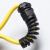 仁电尼龙防折弯电缆接头防水固定头耐折弯塑料电缆接头耐扭式保护 M12*1.5防折弯（10个）白 