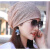 适用于 适用于化疗后女帽子夏天薄款化疗帽子透气夏天后女士帽薄 橙色(夹花蕾丝) M(56-58cm)