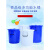 科威顿定制加厚大号塑料圆桶超大容量水桶储水用酿酒发酵带盖胶桶HKNA 升级加厚60L 白带盖 (装112斤水)