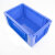 冰禹 BY-4021 加厚塑料周转箱物流箱 货架零件箱工具箱 765*480*200mm 蓝色