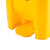 庄太太 【68L黄色】加厚带盖脚踏式医疗废物垃圾桶利器盒