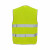 安大叔 A168 反光背心高警示荧光黄  反光服反光衣骑行交通施工环卫马甲 3M视觉丽反光材料 涤纶面料 10件 L