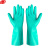 谋福 CNMF 丁腈橡胶手套防滑耐油耐酸碱 耐磨工业劳保防护手套（蓝色款 中号）168