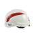 代尔塔安全帽ABS透气骑行运动头盔防砸10220 白色1顶
