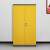 金兽防静电工具柜GC3925车间置物柜零件柜单抽三层板灰黄色