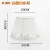 灯具台灯灯罩配件 现代简约布艺床头台灯落地灯灯罩卧室外壳 小小号白色30厘米