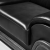 JHRACK定制品 车间办公商用组合三人位座椅 黑色2200*900*900