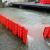 锐护 ABS活动式挡水板L型红色可移动拼接车库商场仓库地铁防洪水必备 外弯扇板 宽度(35-67)*52.8*68cm